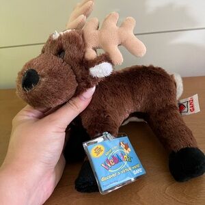 NWT Webkinz Reindeer (Sealed Code Attached)